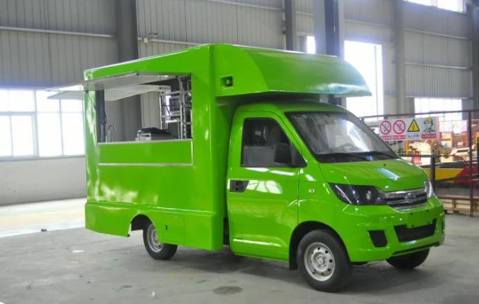 程力威牌CLW5021XSHQ5型售貨車