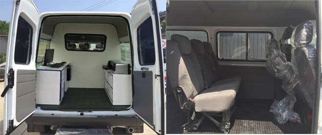 程力威牌CLW5040XDWJ5型流動服務(wù)車