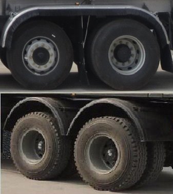 程力威牌CLW5250GFLS5型低密度粉粒物料運(yùn)輸車