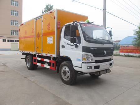程力威牌CLW5122XQYB5型爆破器材運(yùn)輸車