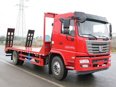 程力威牌CLW5180TPBQC5型平板運(yùn)輸車