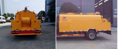 程力威牌CLW5071GQXE5型清洗車