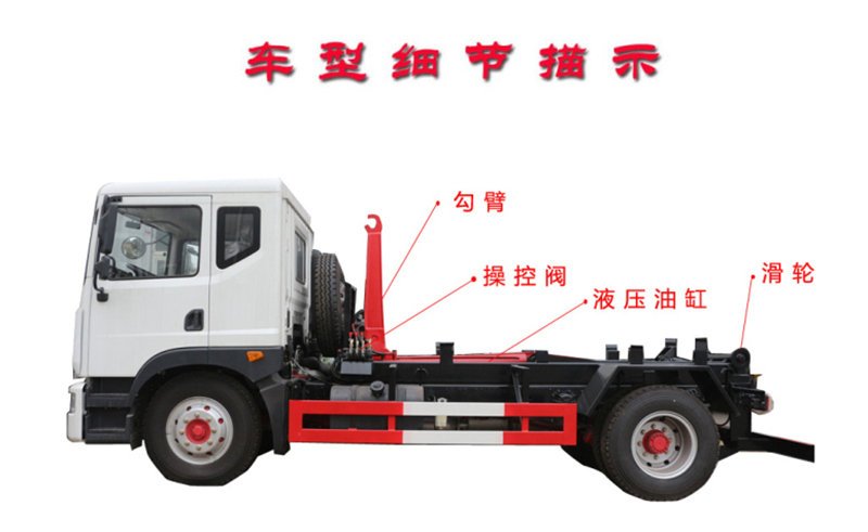 東風(fēng)小多利卡5方鉤臂垃圾車