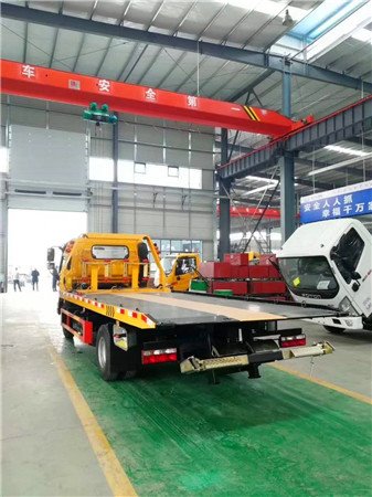 江淮高端駿鈴V7一拖二清障車