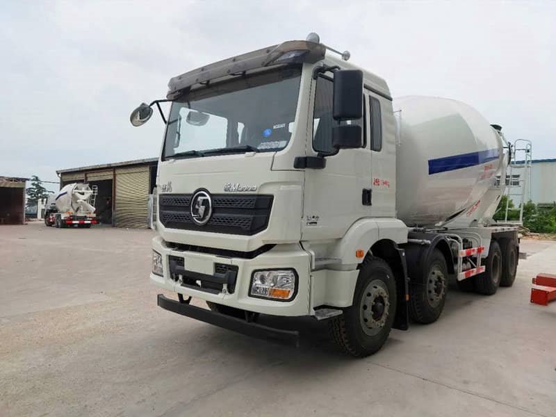 陜汽德龍輕量化攪拌車基建工程常用車型