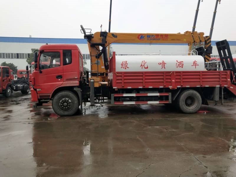 東風(fēng)T5后八輪石煤12噸隨車吊