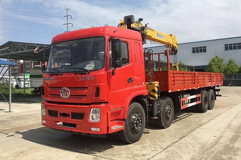三環(huán)昊龍前四后八14噸隨車吊