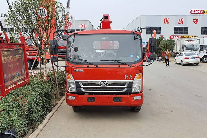 重汽豪曼藍(lán)牌隨車吊