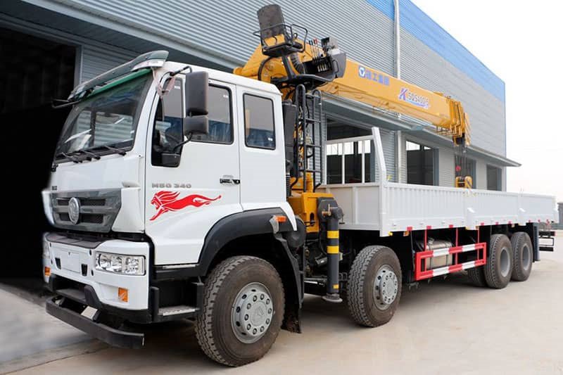 重汽斯太爾前四后八徐工16噸隨車吊