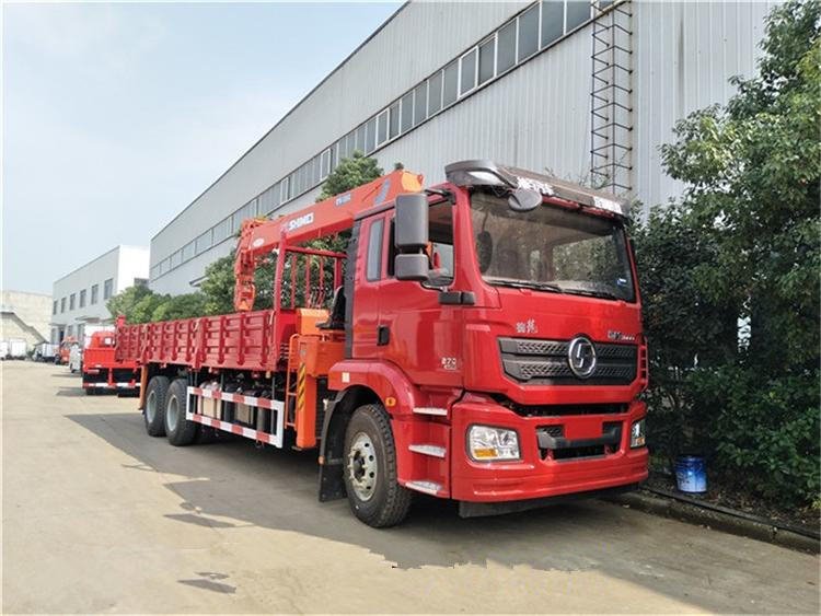 陜汽后八輪石煤12噸隨車吊