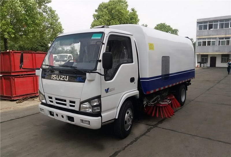 程力威牌CLW5120TSL6掃路車