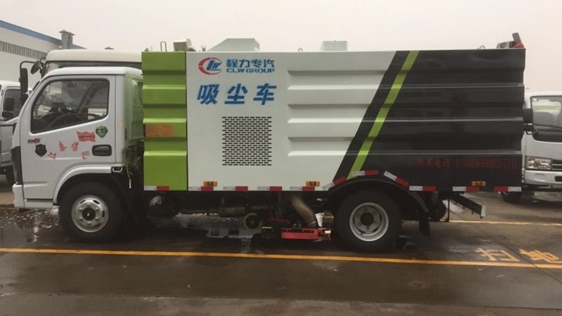 程力威牌CLW5180TXCHL6吸塵車