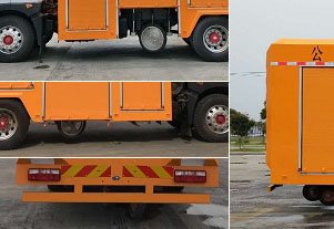 程力威牌CLW5100TLJE6道路檢測(cè)車