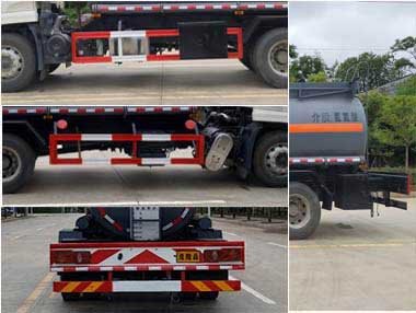 程力威牌CLW5180GFWD6腐蝕性物品罐式運(yùn)輸車(chē)