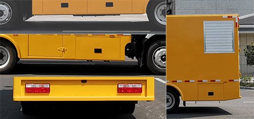 程力威牌CLW5090XDY6電源車