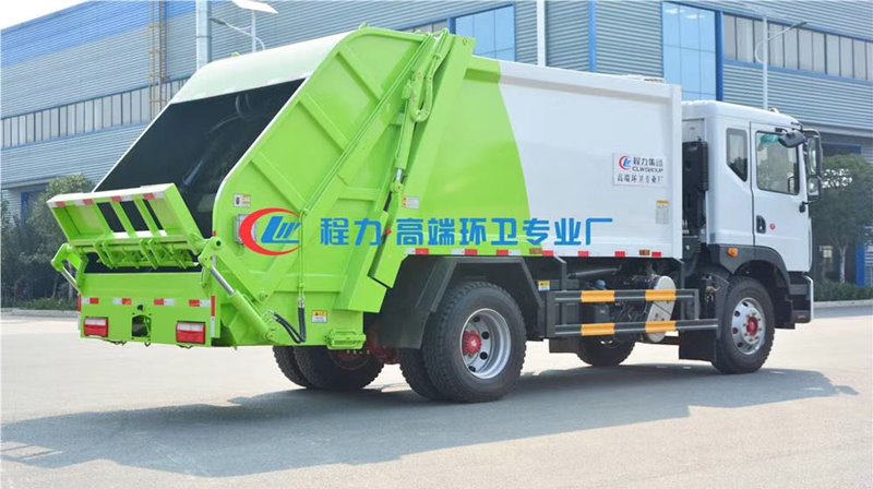 程力威牌CLW5181ZYS6壓縮式垃圾車