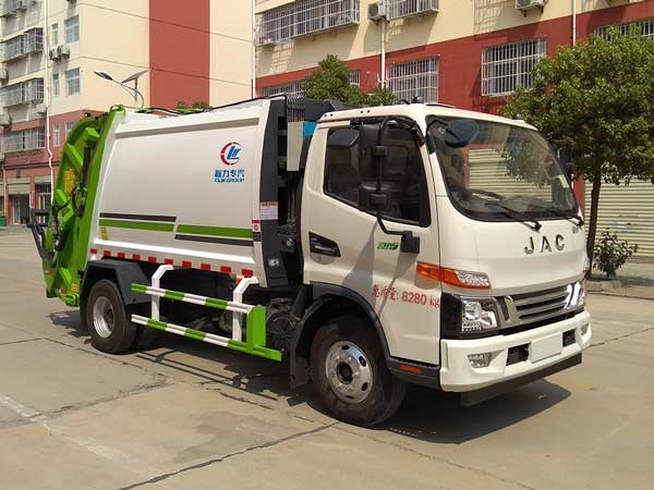 程力威牌CLW5080ZYSH6壓縮式垃圾車