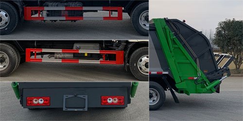程力威牌CLW5070ZYS6CD壓縮式垃圾車