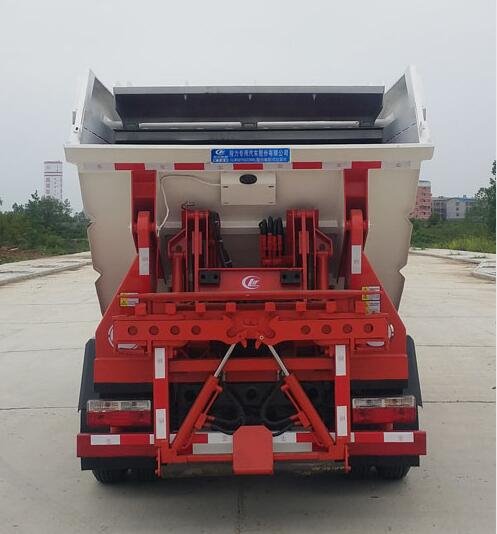 程力威牌CLW5070ZZZ6RL自裝卸式垃圾車(chē)