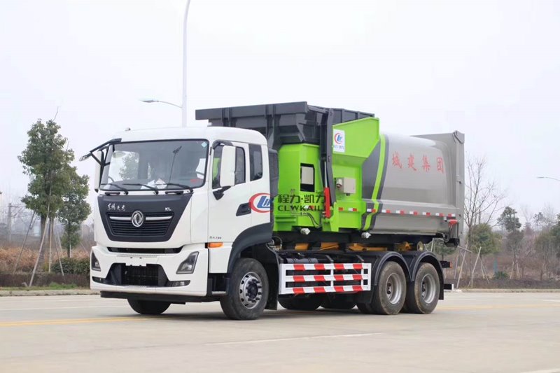 程力威牌CLW5250ZXXD6車廂可卸式垃圾車