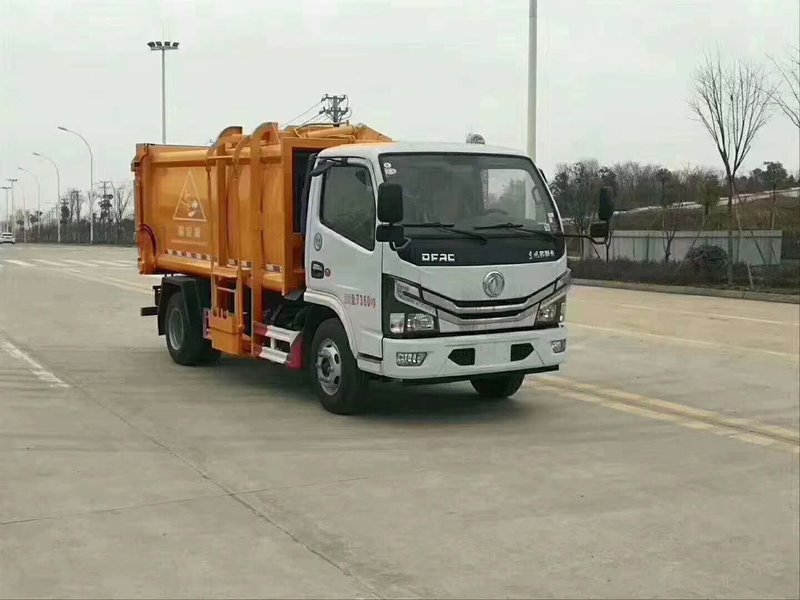 程力威牌CLW5071ZZZD6自裝卸式垃圾車