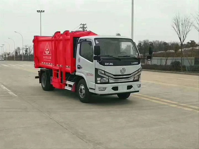 程力威牌CLW5071ZZZD6自裝卸式垃圾車