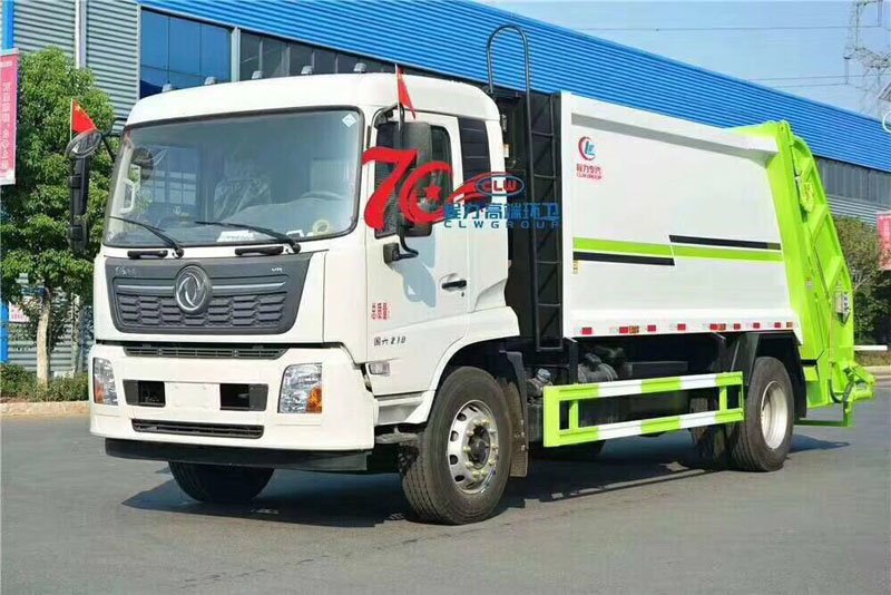 程力威牌CLW5180ZYSD6壓縮式垃圾車