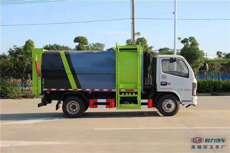 程力威牌CLW5079ZZZ6自裝卸式垃圾車