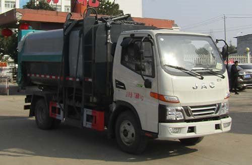 程力威牌CLW5070ZZZ6SL自裝卸式垃圾車(chē)