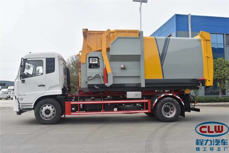 程力威牌CLW5180ZXXD6車廂可卸式垃圾車