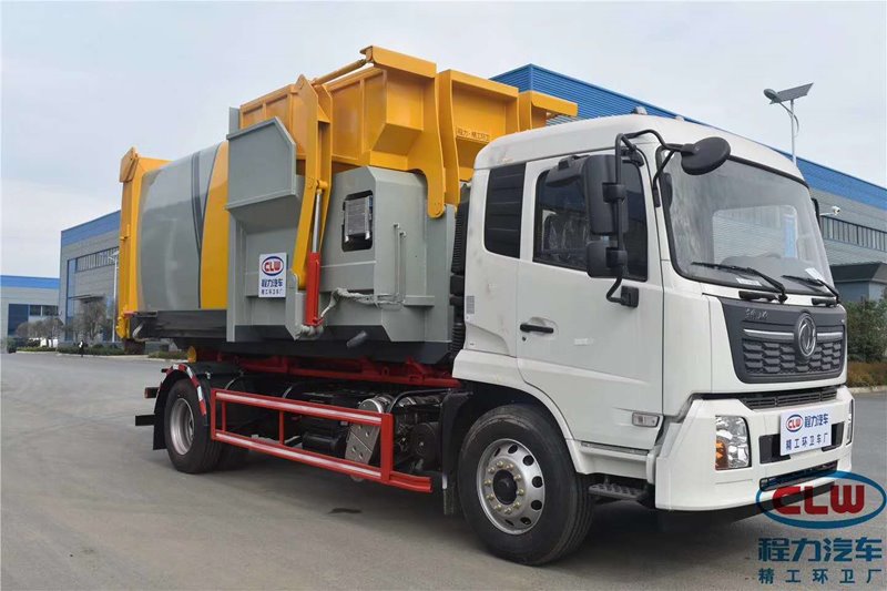 程力威牌CLW5180ZXXD6車廂可卸式垃圾車