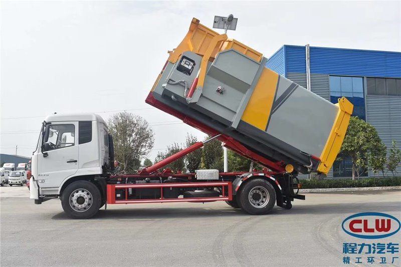 程力威牌CLW5180ZXXD6車廂可卸式垃圾車