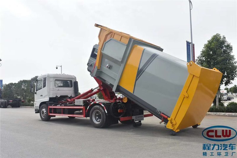 程力威牌CLW5180ZXXD6車廂可卸式垃圾車