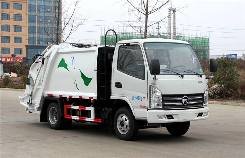 程力威牌CLW5040ZYSKL6壓縮式垃圾車