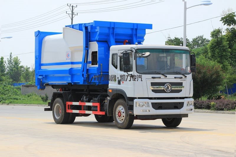 程力威牌CLW5180ZXXE6車廂可卸式垃圾車