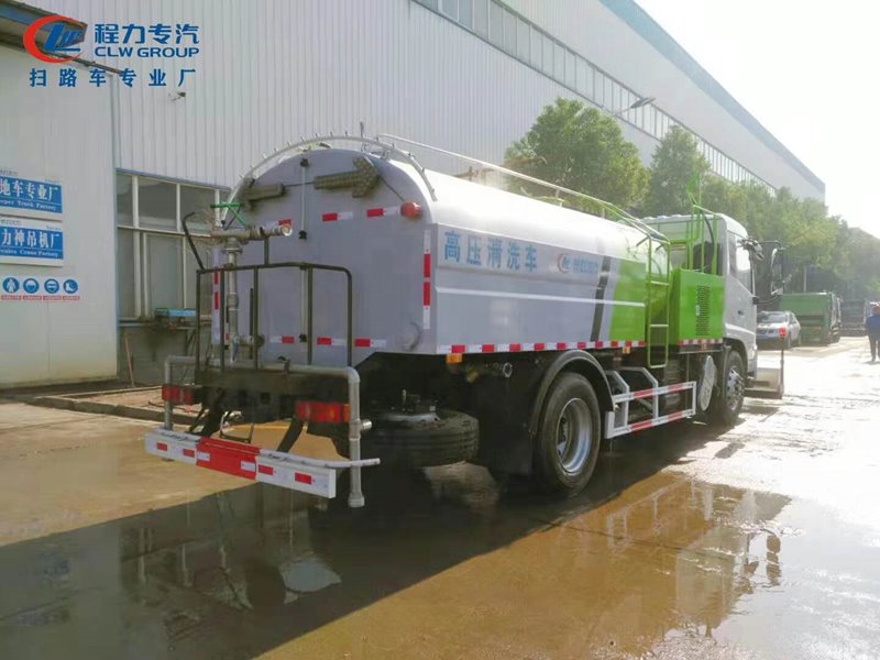 程力威牌CLW5180GQW6YT清洗吸污車