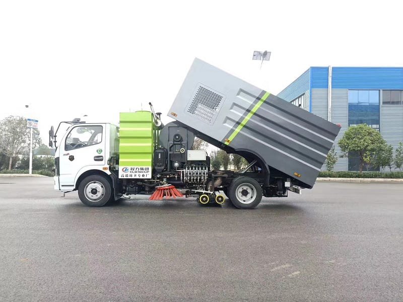 程力威牌CLW5180TXS6洗掃車