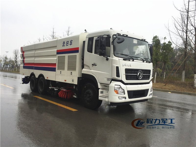 程力威牌CLW5258TXSE6洗掃車(chē)