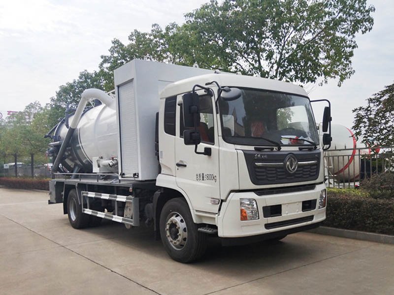 東風(fēng)天錦國六6-8方清洗吸污車