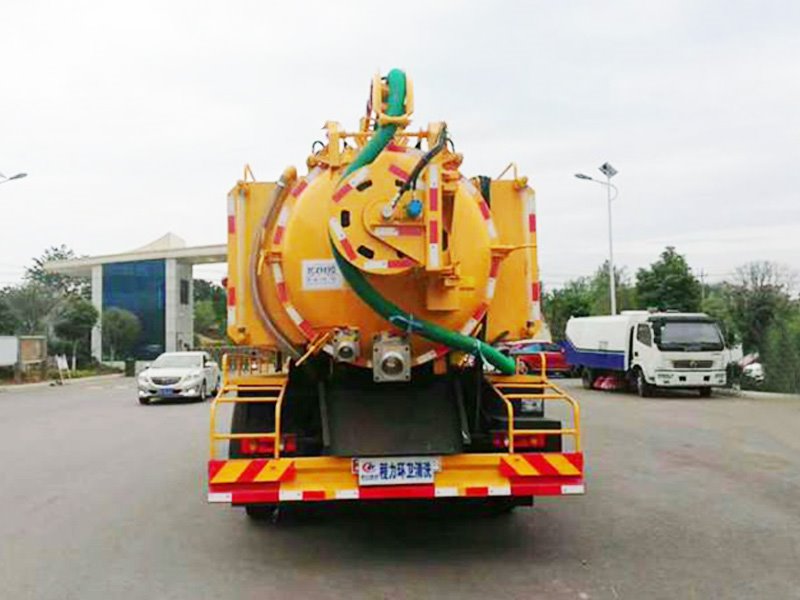 天錦15方清洗吸污車配置