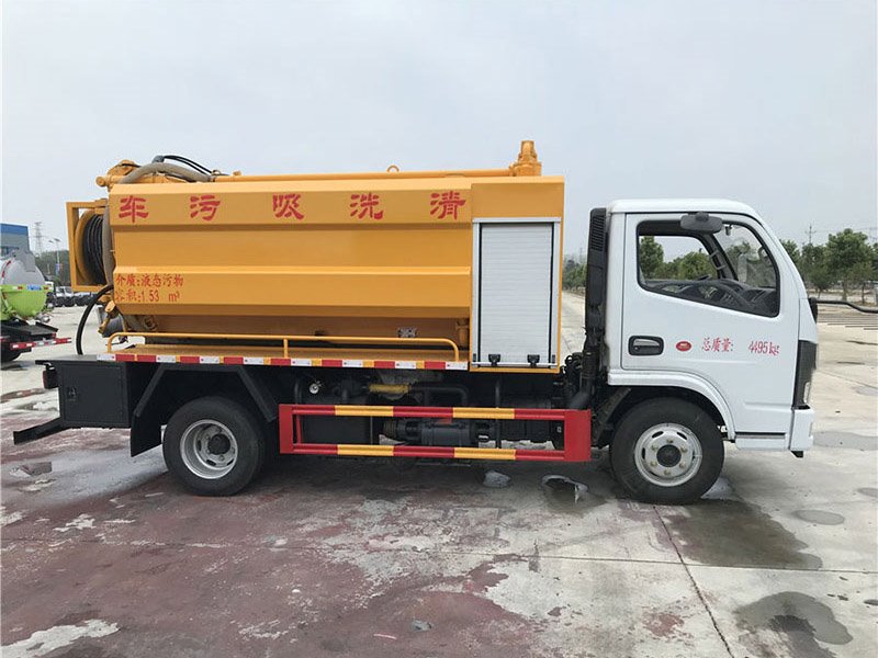 國六東風(fēng)小多利卡5方清洗吸污車廠家推薦