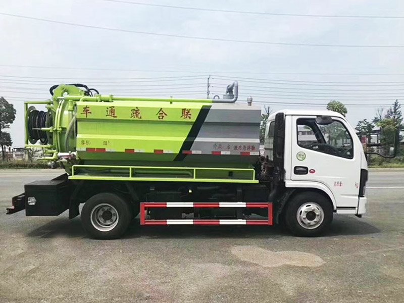國六清洗吸污車 5方管道疏通車
