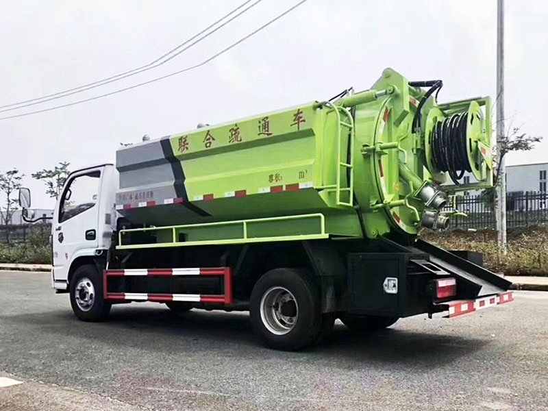 國六清洗吸污車 5方管道疏通車