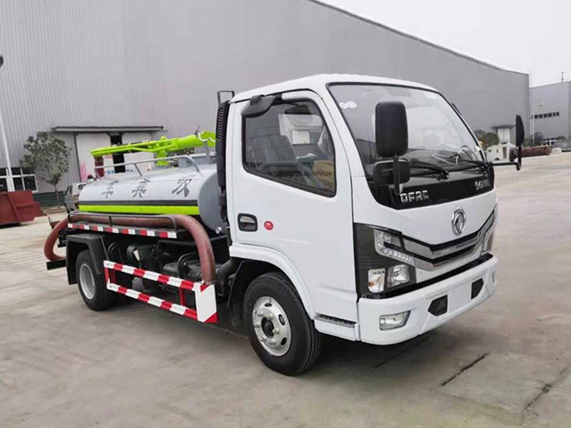 東風國六藍牌2噸吸糞車廠家