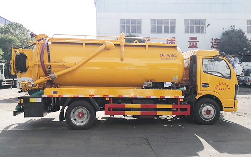 東風(fēng)凱普特10方清洗吸污車