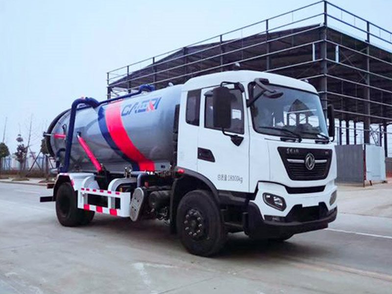 國六凱普特9方清洗吸糞車 清洗吸污兩用車