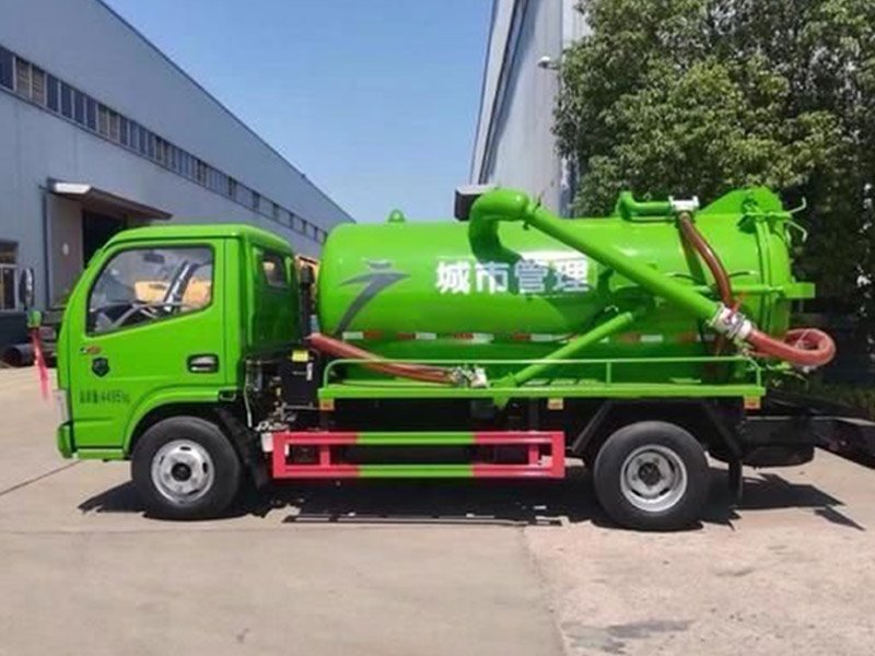 清洗吸污車的操作