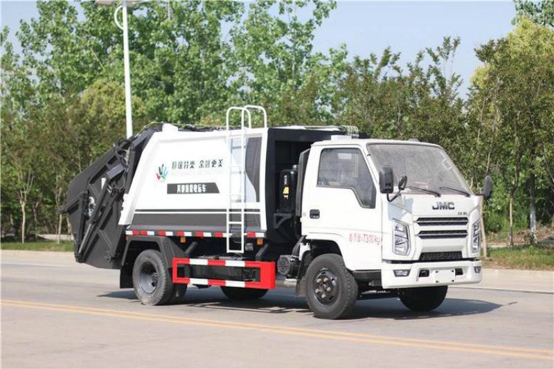 6方江鈴國六壓縮垃圾車具體配備