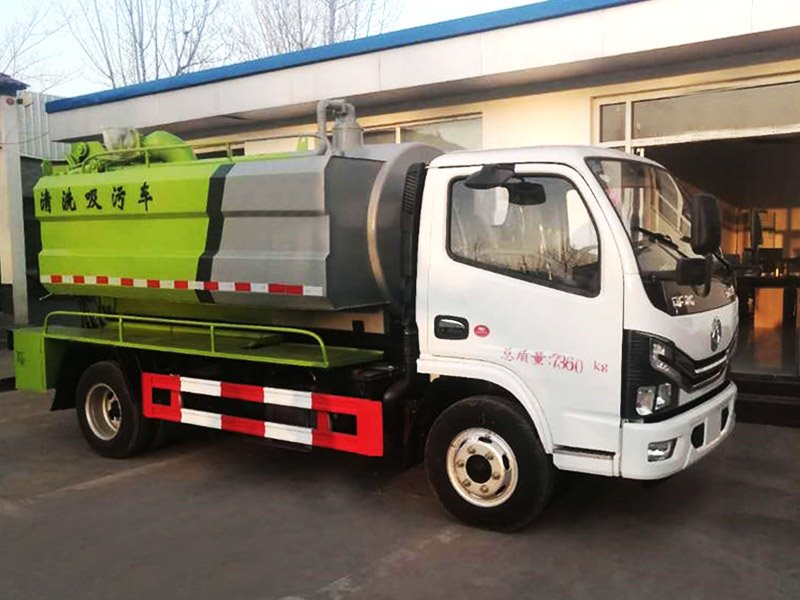 多功能疏通管道清洗吸污車
