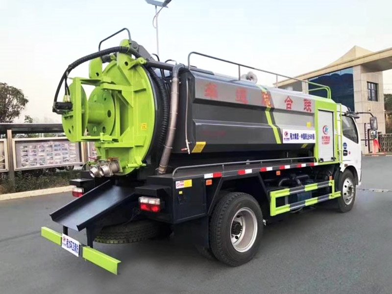 東風(fēng)凱普特國六清洗吸污車